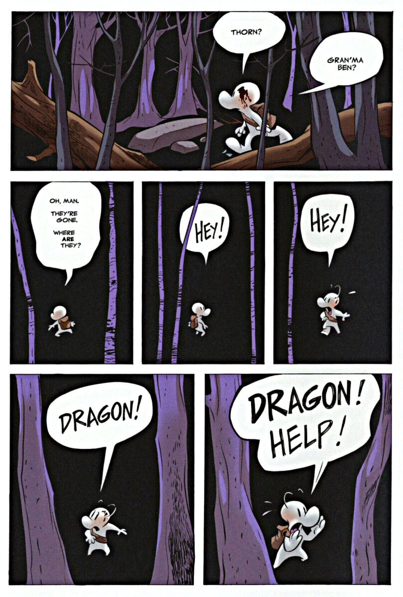 page 32 - chapter 2 of bone 4 the dragonslayer graphic novel by jeff smith