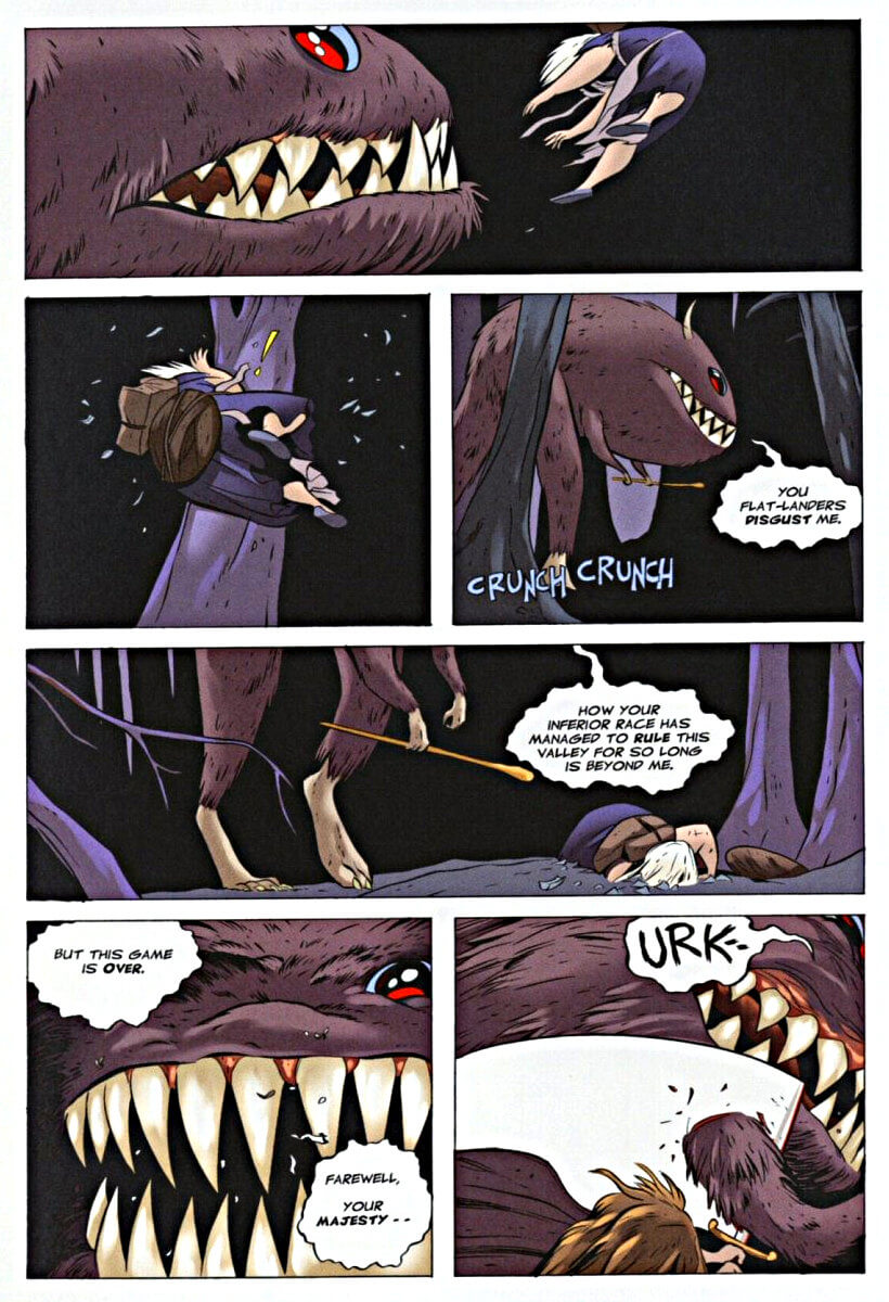page 39 - chapter 2 of bone 4 the dragonslayer graphic novel by jeff smith