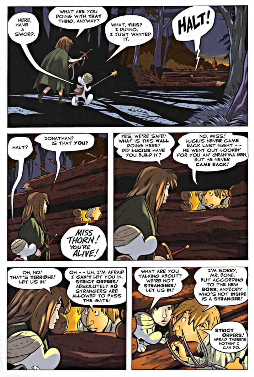 page 59 - chapter 3 of bone 4 the dragonslayer graphic novel by jeff smith