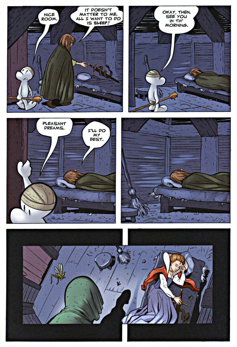 page 69 - chapter 4 of bone 4 the dragonslayer graphic novel by jeff smith