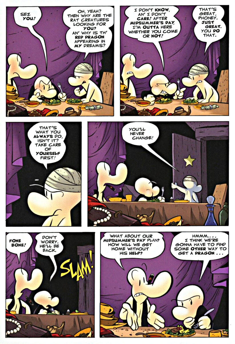 page 73 - chapter 4 of bone 4 the dragonslayer graphic novel by jeff smith