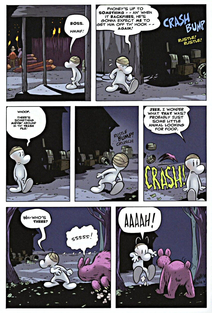 page 74 - chapter 4 of bone 4 the dragonslayer graphic novel by jeff smith