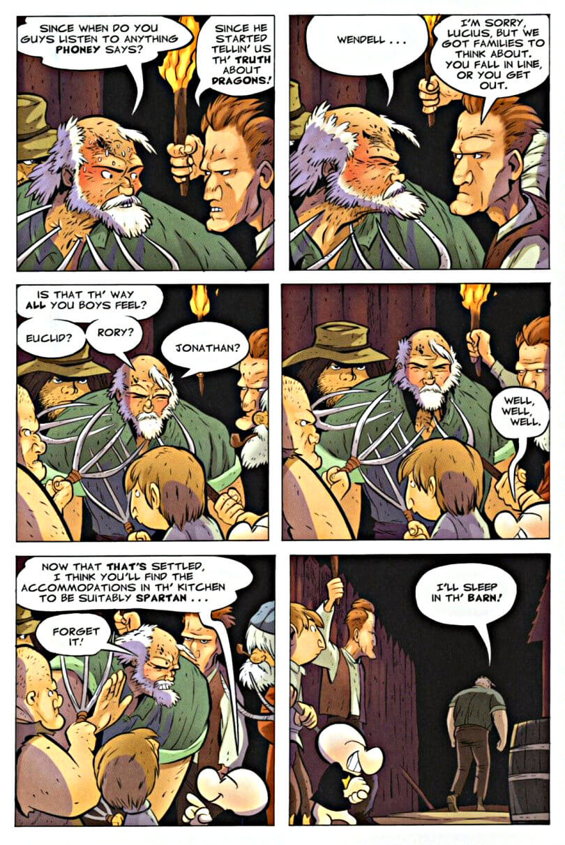 page 88 - chapter 5 of bone 4 the dragonslayer graphic novel by jeff smith