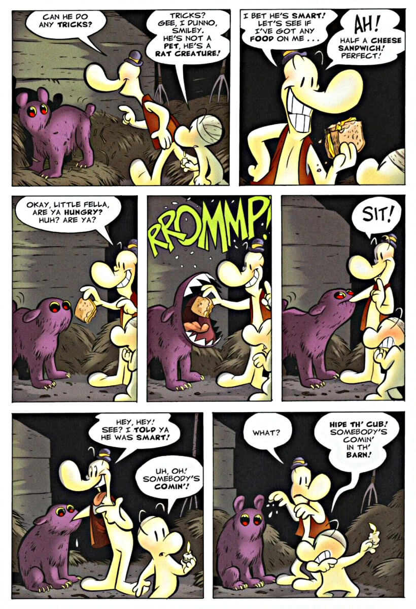 page 90 - chapter 5 of bone 4 the dragonslayer graphic novel by jeff smith