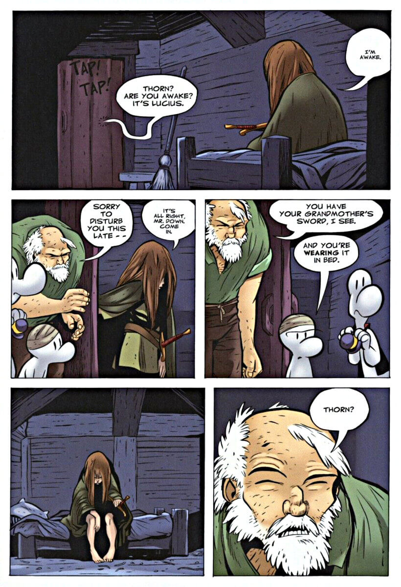 page 97 - chapter 5 of bone 4 the dragonslayer graphic novel by jeff smith