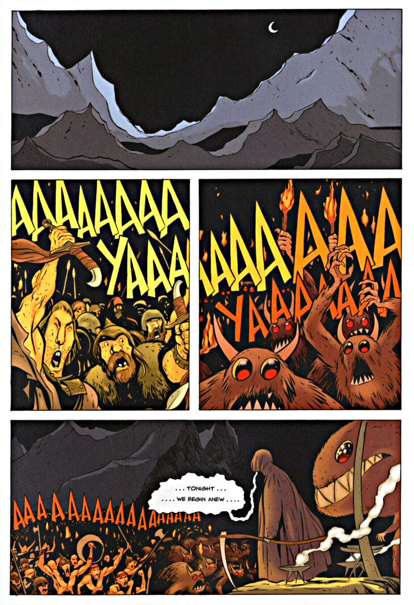page 99 - chapter 5 of bone 4 the dragonslayer graphic novel by jeff smith
