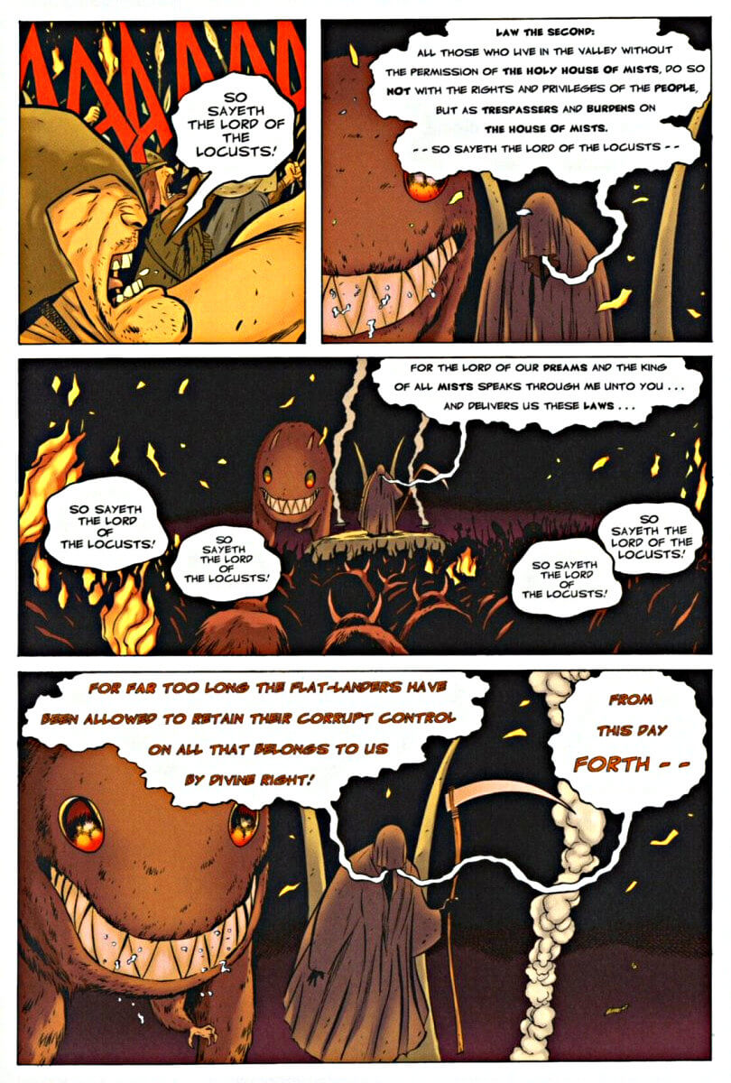page 101 - chapter 5 of bone 4 the dragonslayer graphic novel by jeff smith
