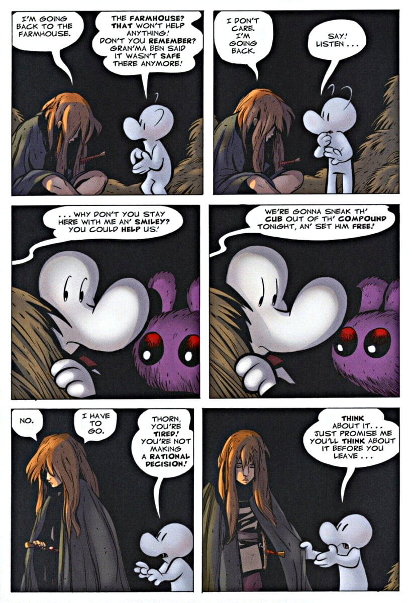 page 113 - chapter 6 of bone 4 the dragonslayer graphic novel by jeff smith
