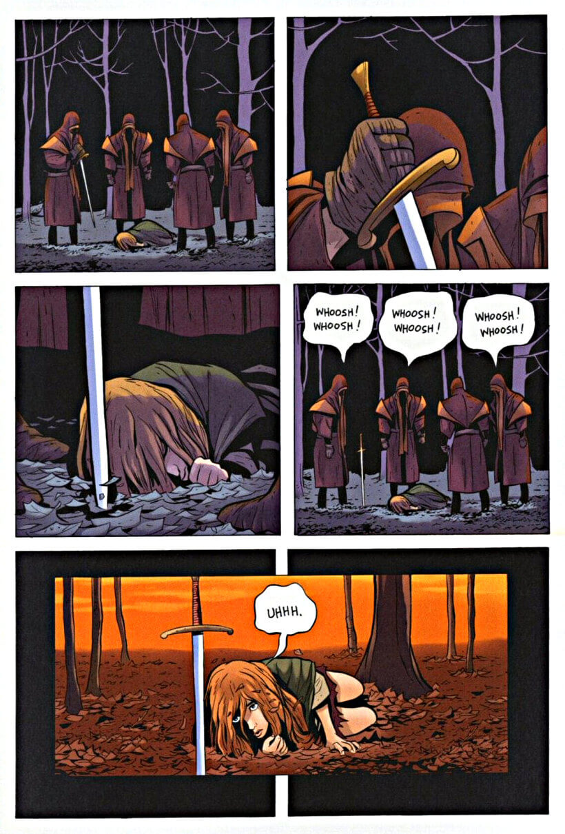 page 135 - chapter 7 of bone 4 the dragonslayer graphic novel by jeff smith