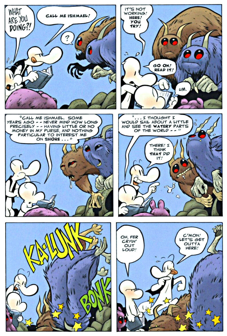 page 6 - chapter 1 of bone 5 rock jaw master of the eastern border