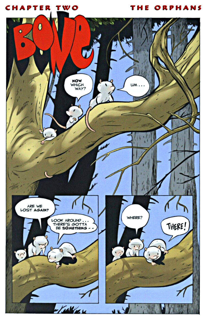 page 23 - chapter 2 of bone 5 rock jaw master of the eastern border