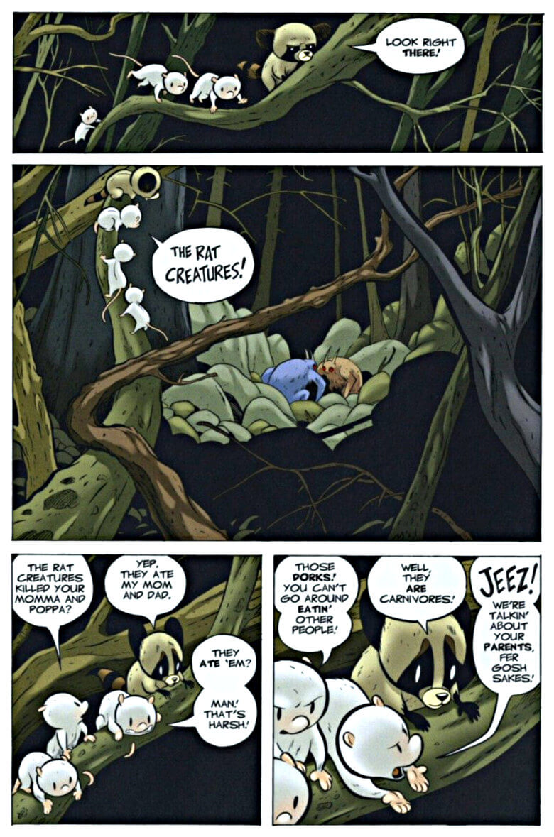 page 28 - chapter 2 of bone 5 rock jaw master of the eastern border
