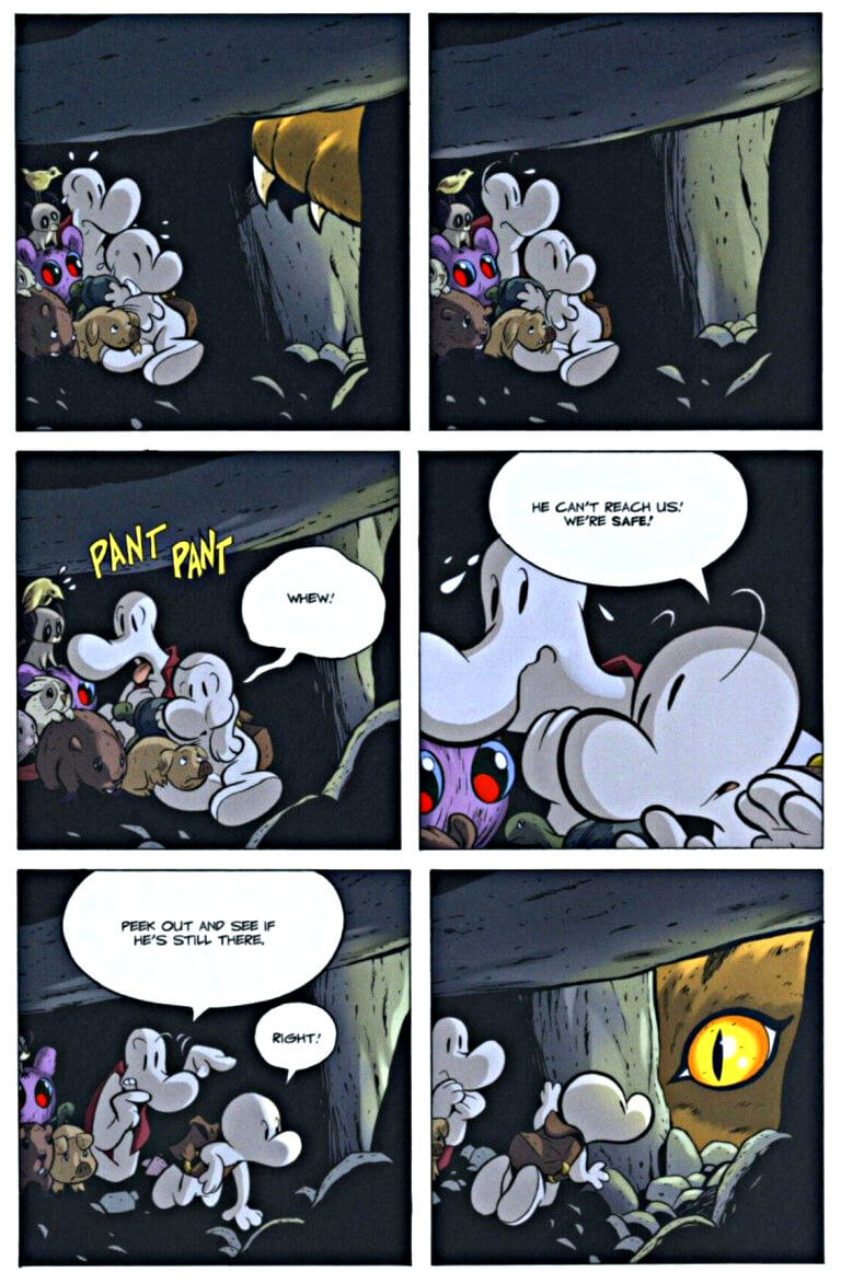 page 48 - chapter 3 of bone 5 rock jaw master of the eastern border