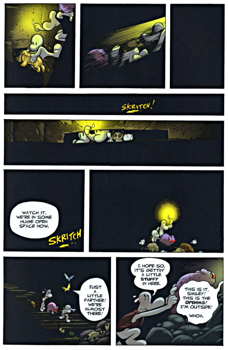 page 51 - chapter 3 of bone 5 rock jaw master of the eastern border