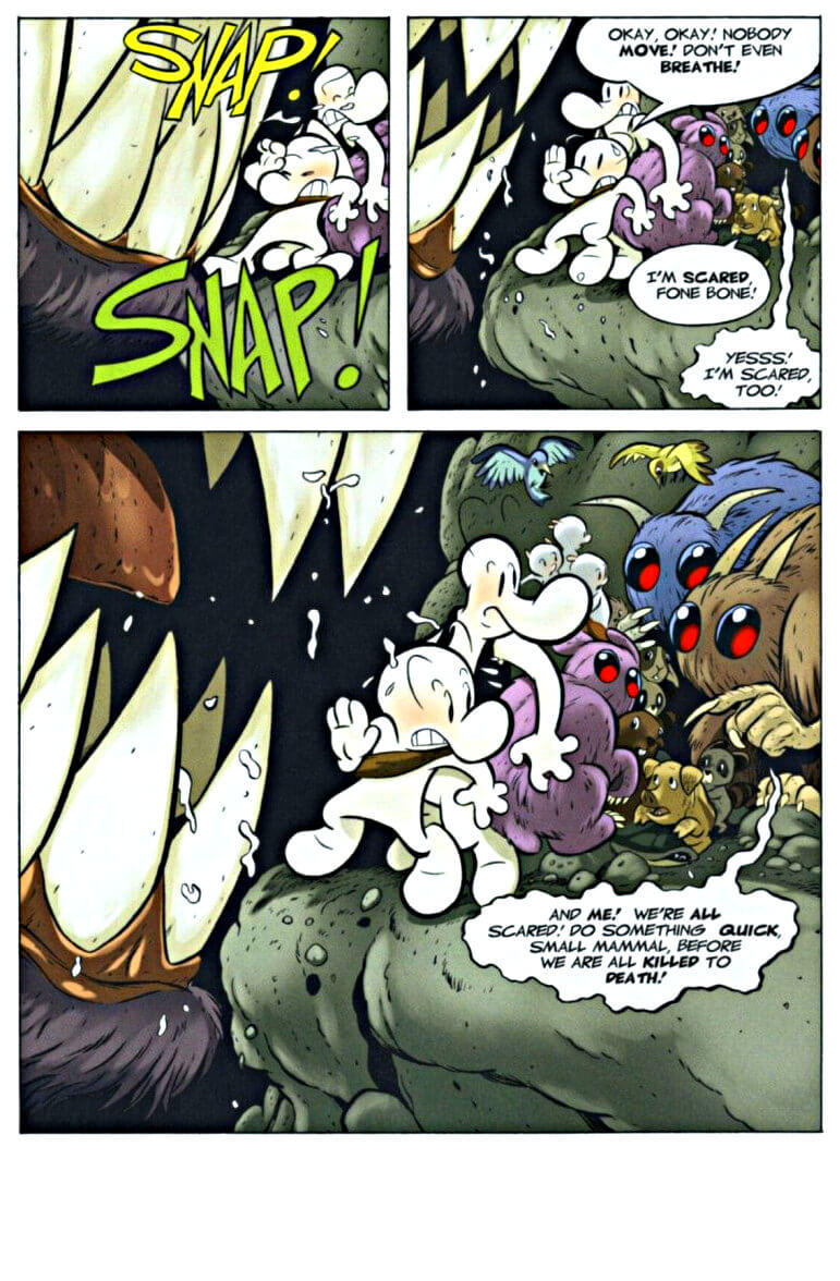 page 64 - chapter 3 of bone 5 rock jaw master of the eastern border