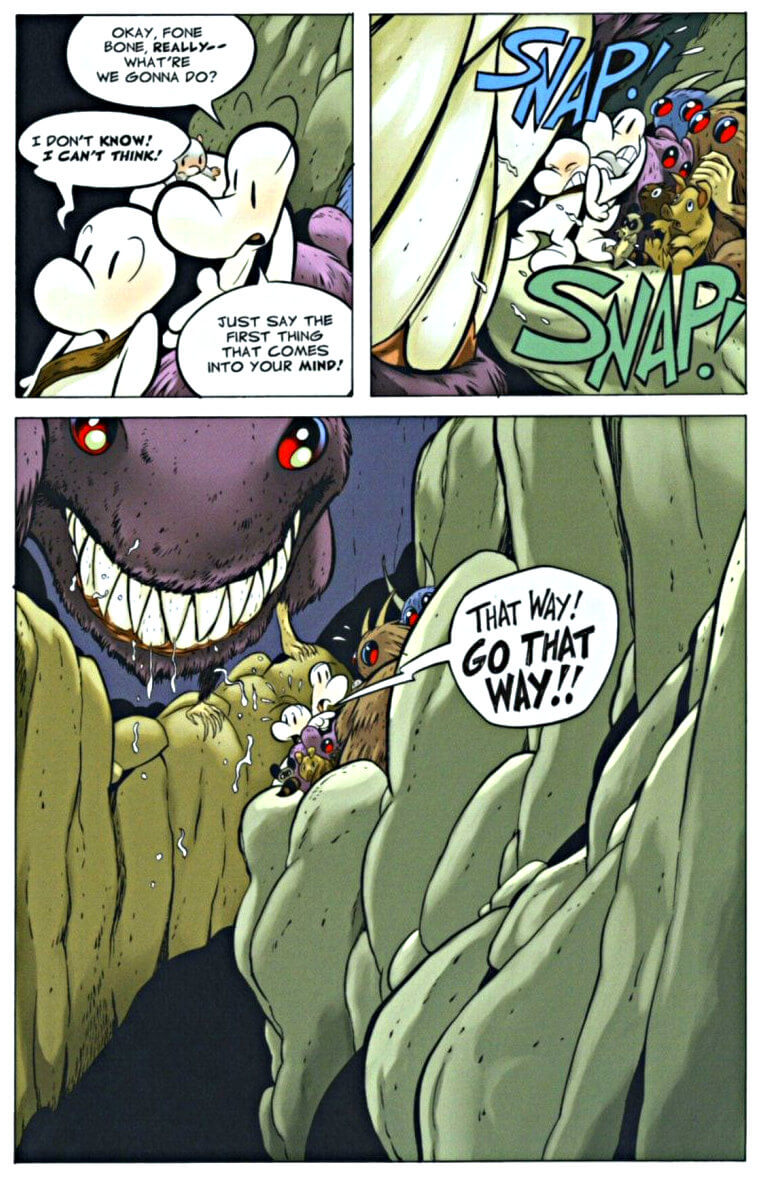 page 68 - chapter 4 of bone 5 rock jaw master of the eastern border