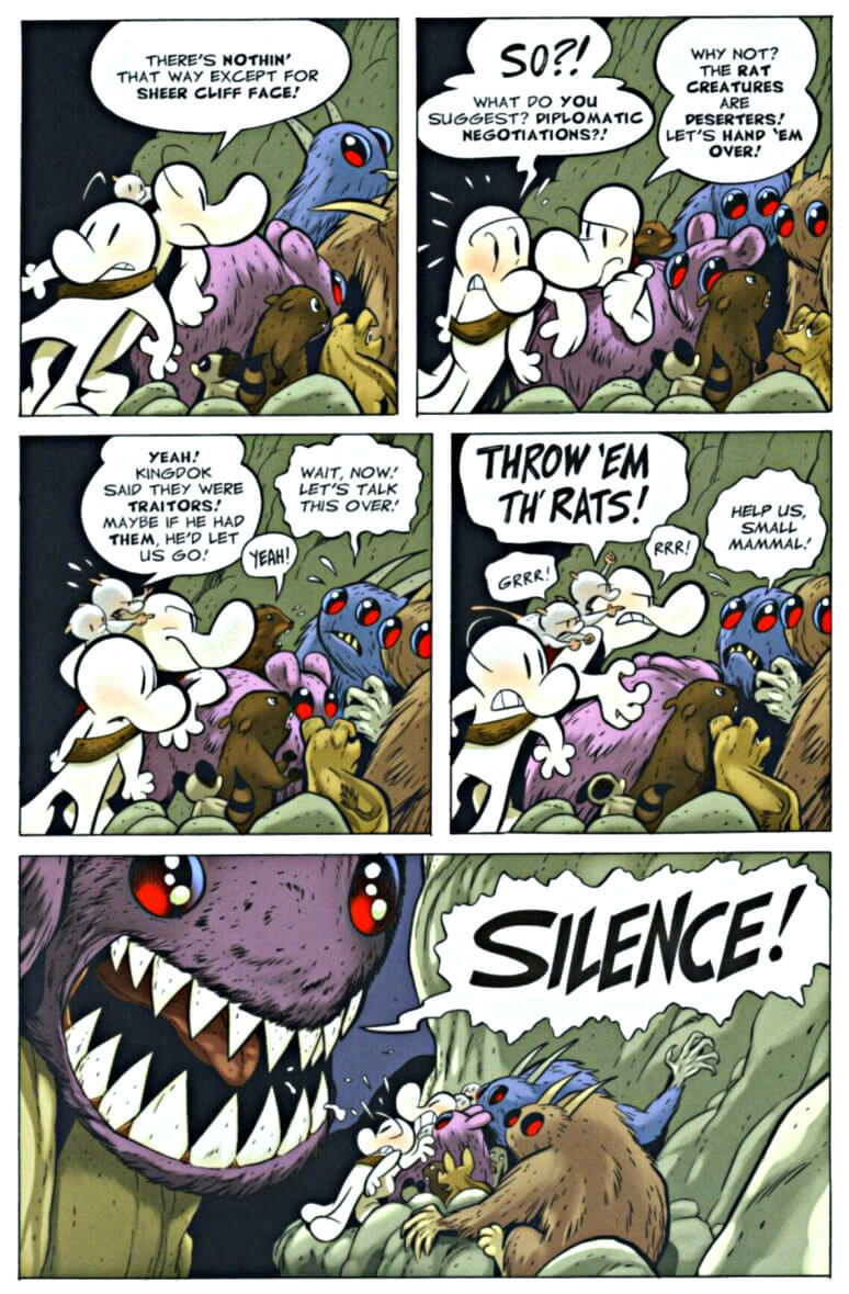 page 69 - chapter 4 of bone 5 rock jaw master of the eastern border