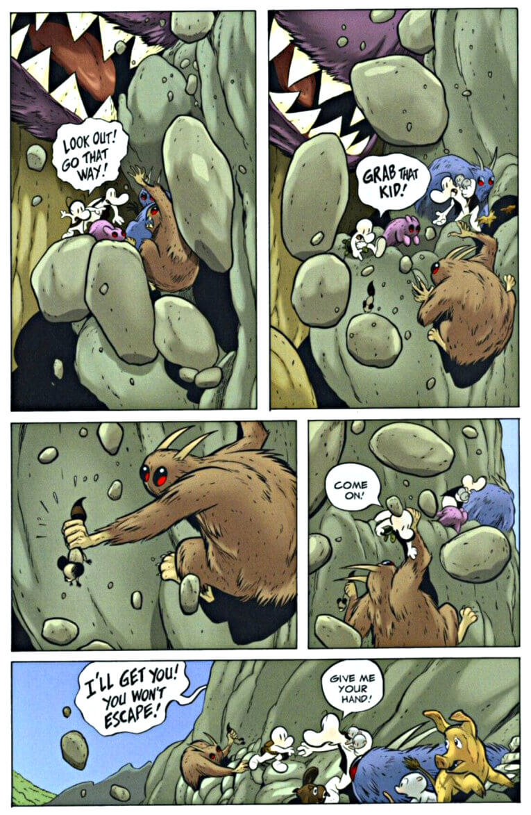 page 72 - chapter 4 of bone 5 rock jaw master of the eastern border