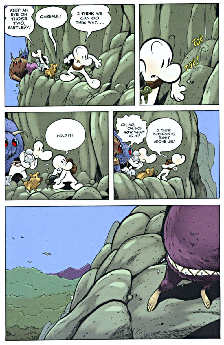 page 76 - chapter 4 of bone 5 rock jaw master of the eastern border