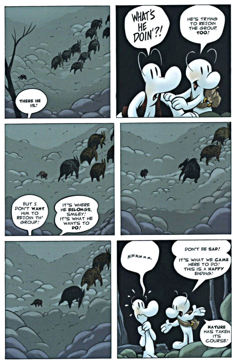 page 114 - chapter 5 of bone 5 rock jaw master of the eastern border