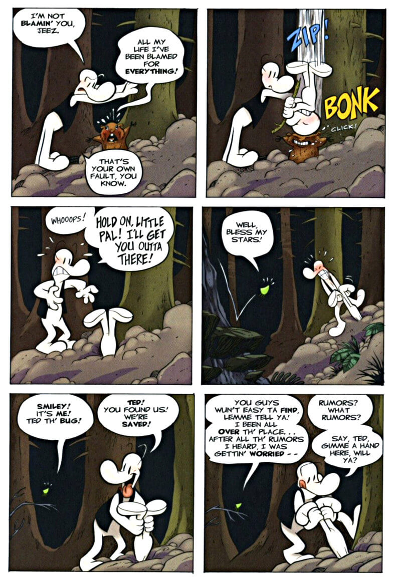 page 5 of bone 6 old mans cave graphic novel