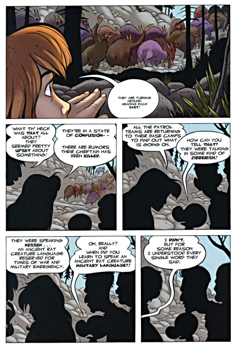 page 15 chapter 1 of bone 6 old mans cave graphic novel
