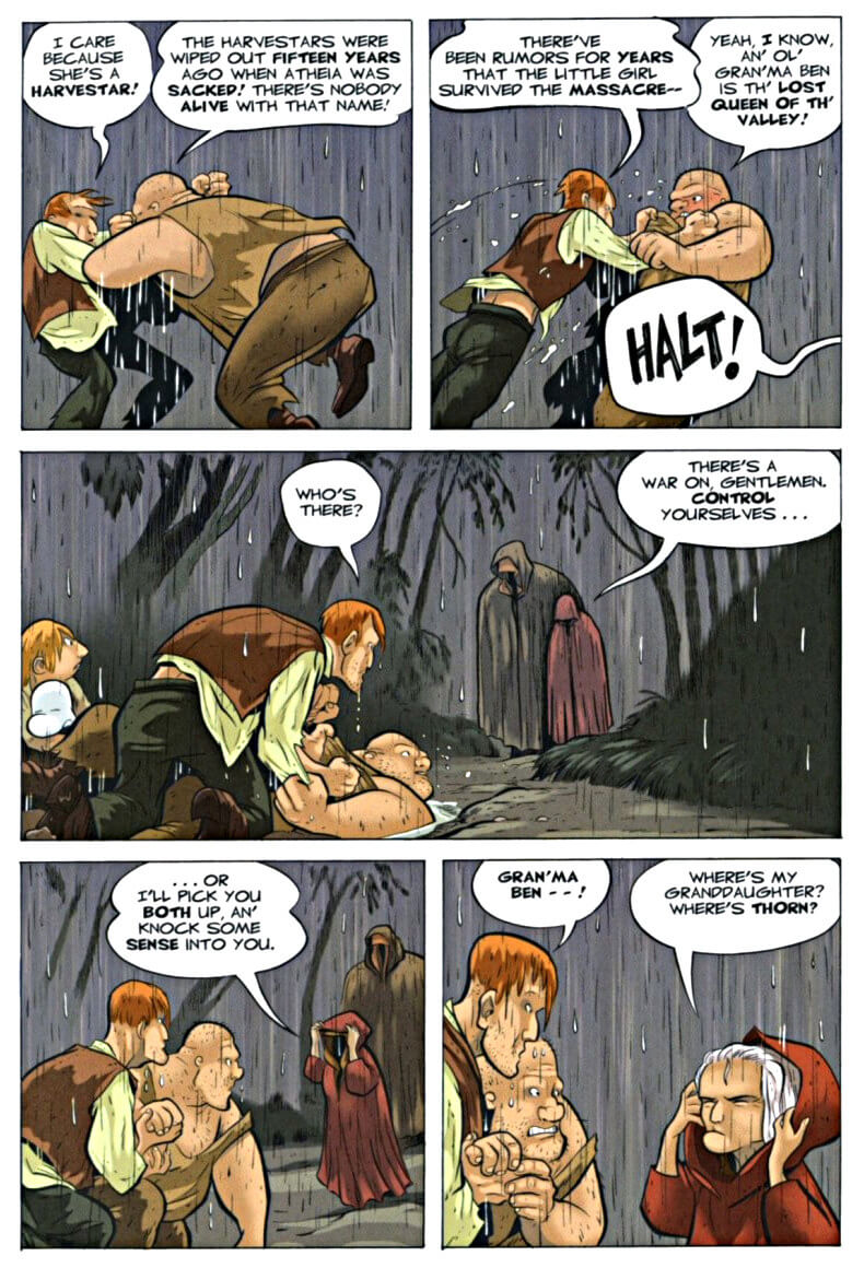 page 37 chapter 2 of bone 6 old mans cave graphic novel
