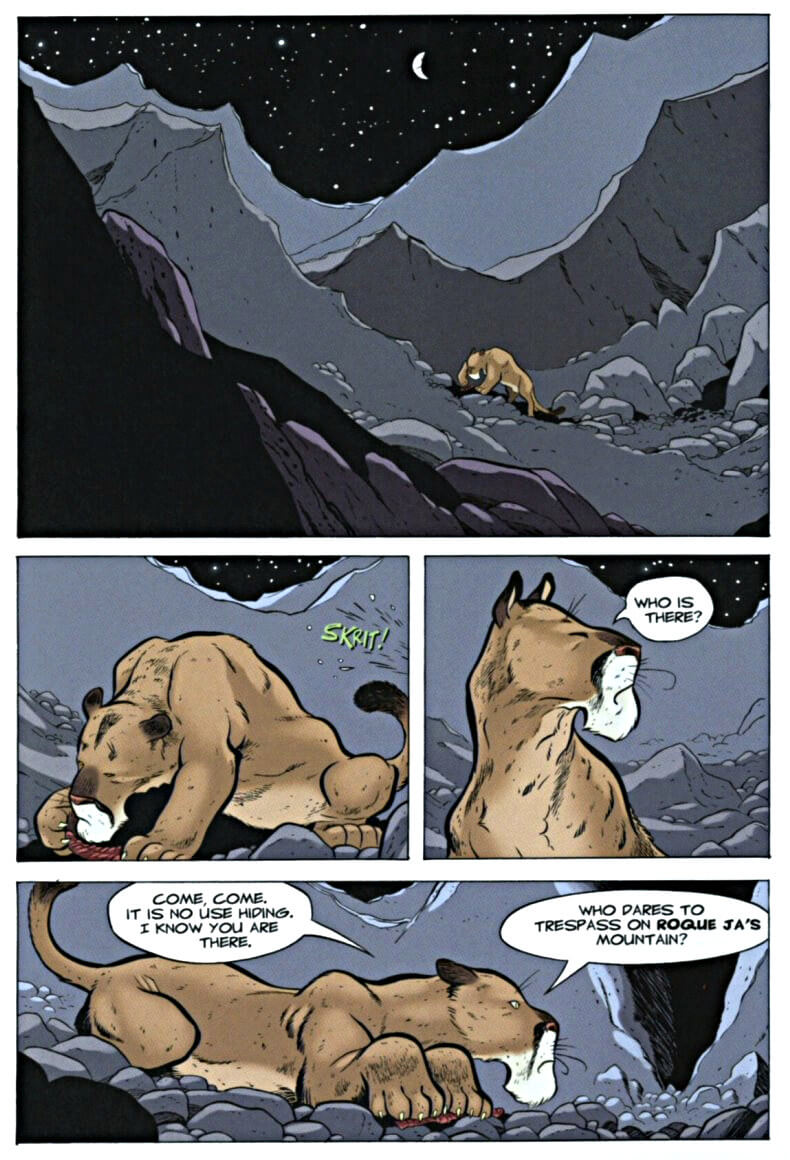 page 56 chapter 3 of bone 6 old mans cave graphic novel