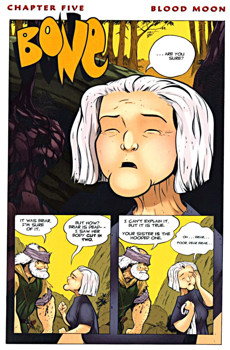 page 93 chapter 5 of bone 6 old mans cave graphic novel
