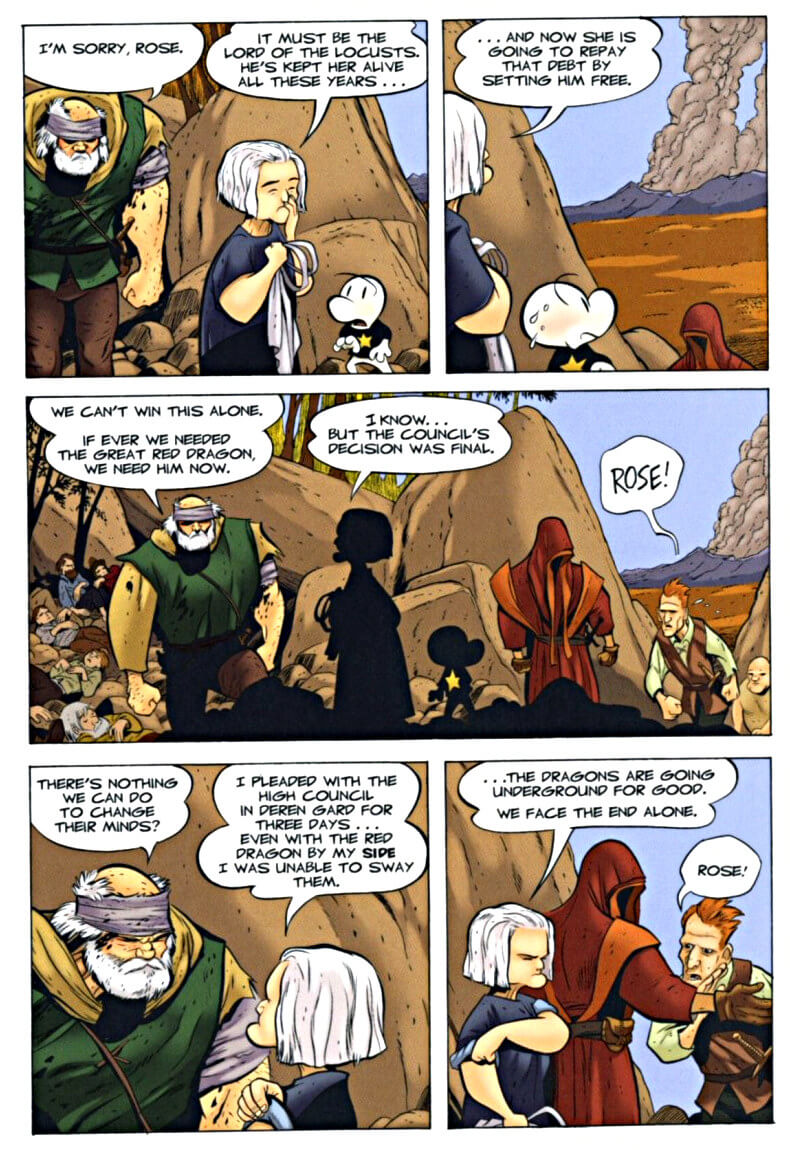 page 94 chapter 5 of bone 6 old mans cave graphic novel