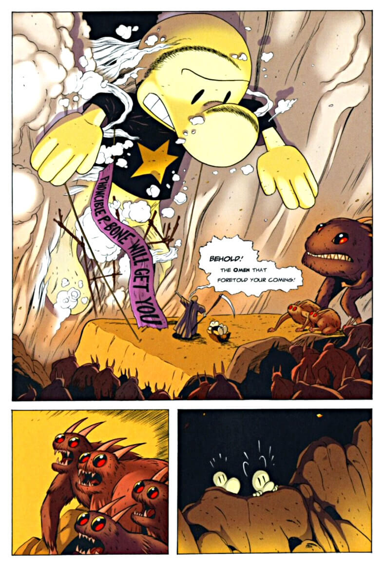 page 111 chapter 5 of bone 6 old mans cave graphic novel
