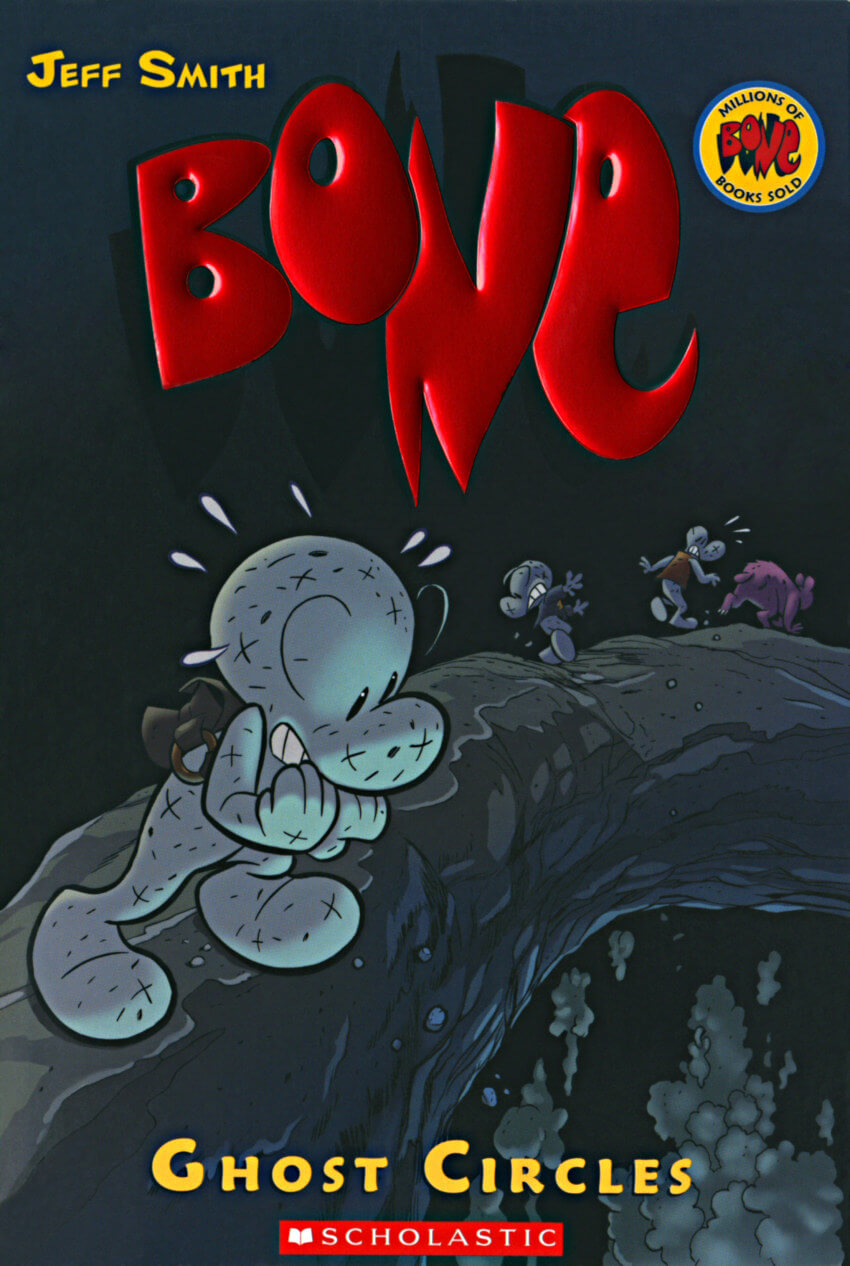 cover page of bone 7 ghost circles graphic novel