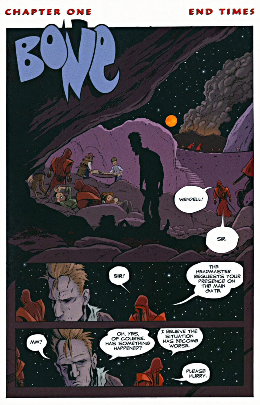 page 7 of bone 7 ghost circles graphic novel