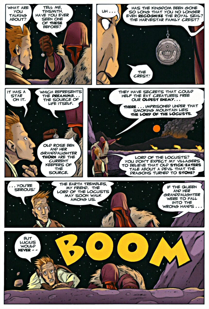 page 10 of bone 7 ghost circles graphic novel