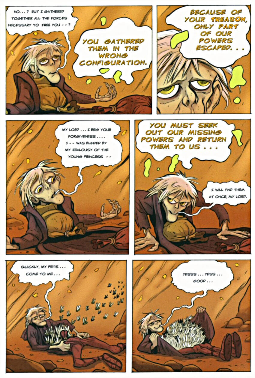 page 28 of bone 7 ghost circles graphic novel