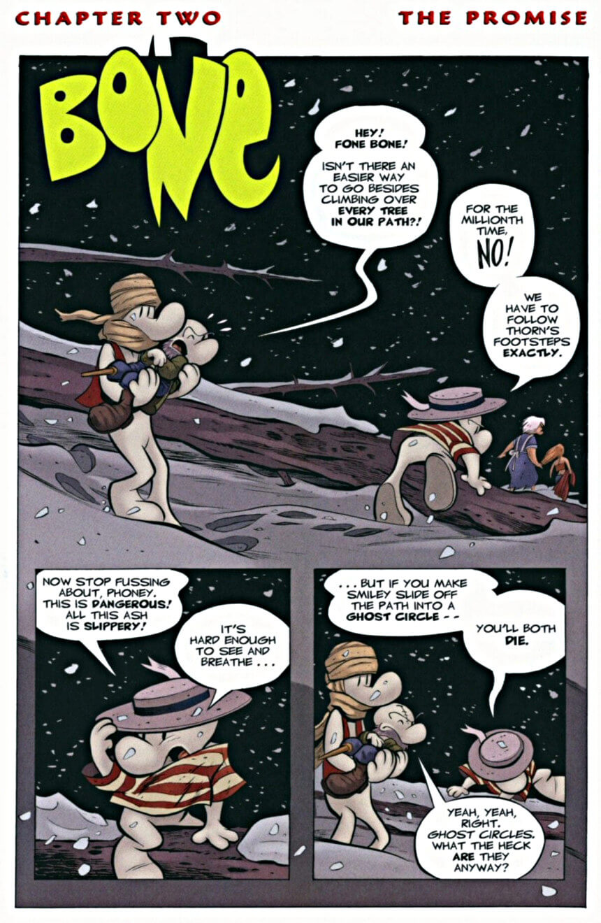 page 41 of bone 7 ghost circles graphic novel