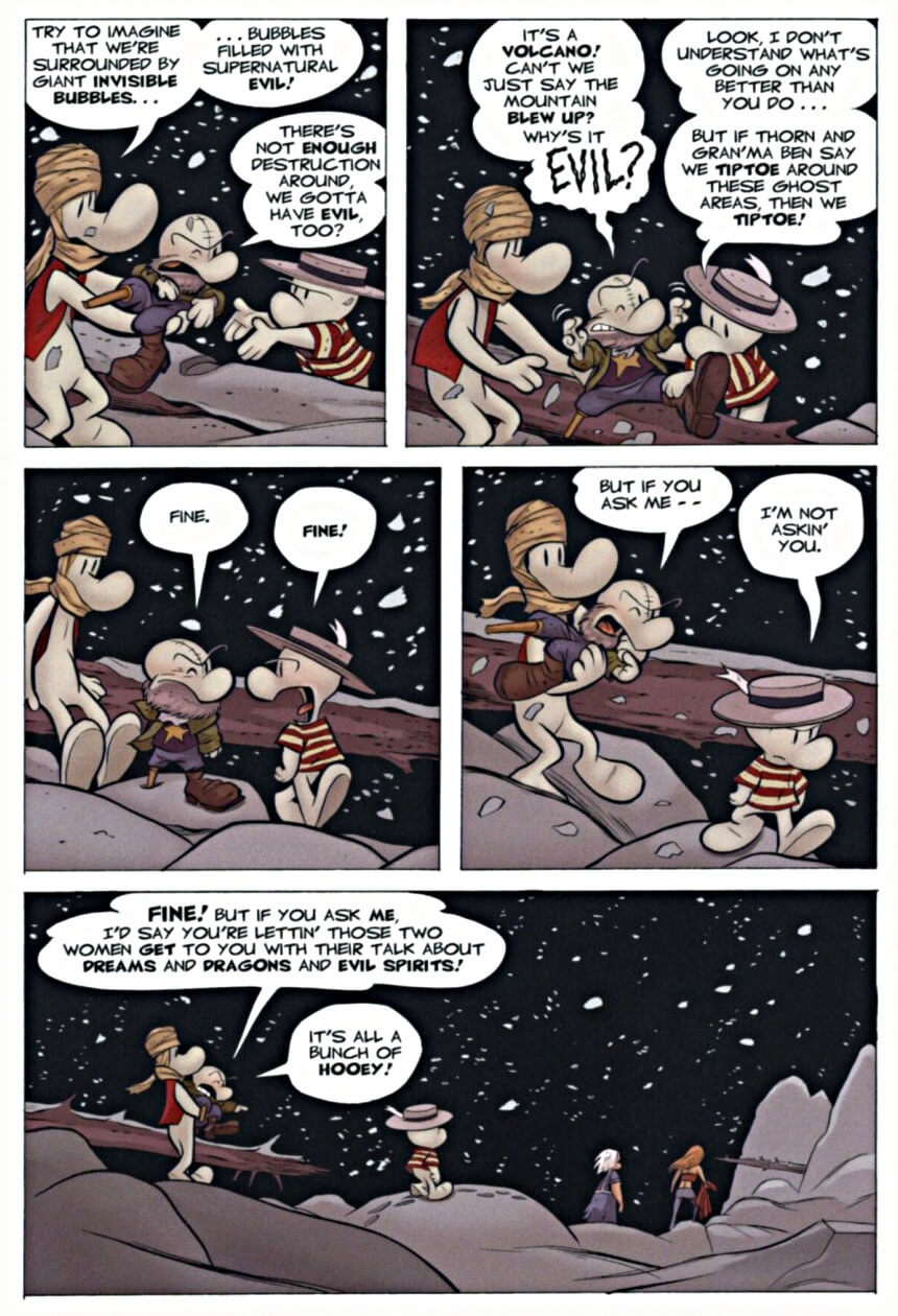 page 42 of bone 7 ghost circles graphic novel
