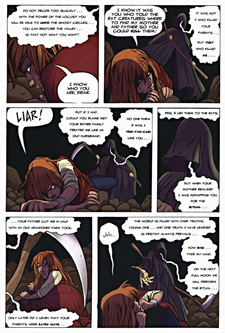 page 82 of bone 7 ghost circles graphic novel
