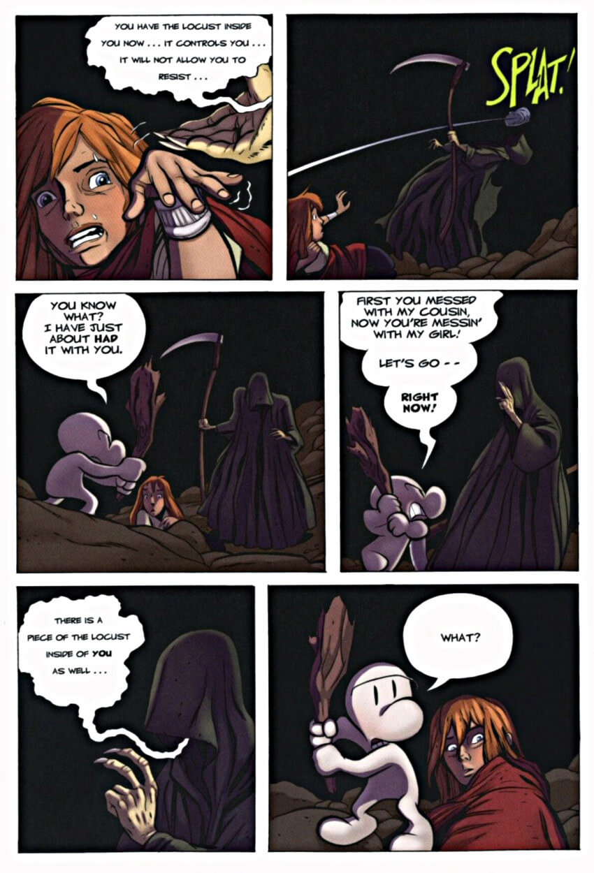 page 83 of bone 7 ghost circles graphic novel