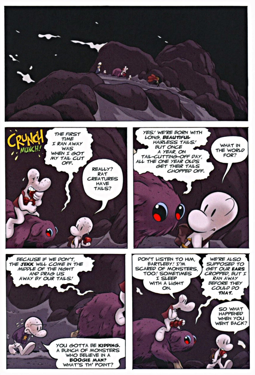 page 121 of bone 7 ghost circles graphic novel
