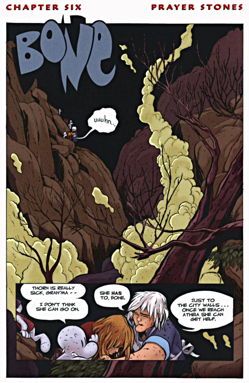 page 125 of bone 7 ghost circles graphic novel