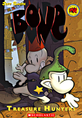 thumbnail of bone 8 treasure hunters graphic novel