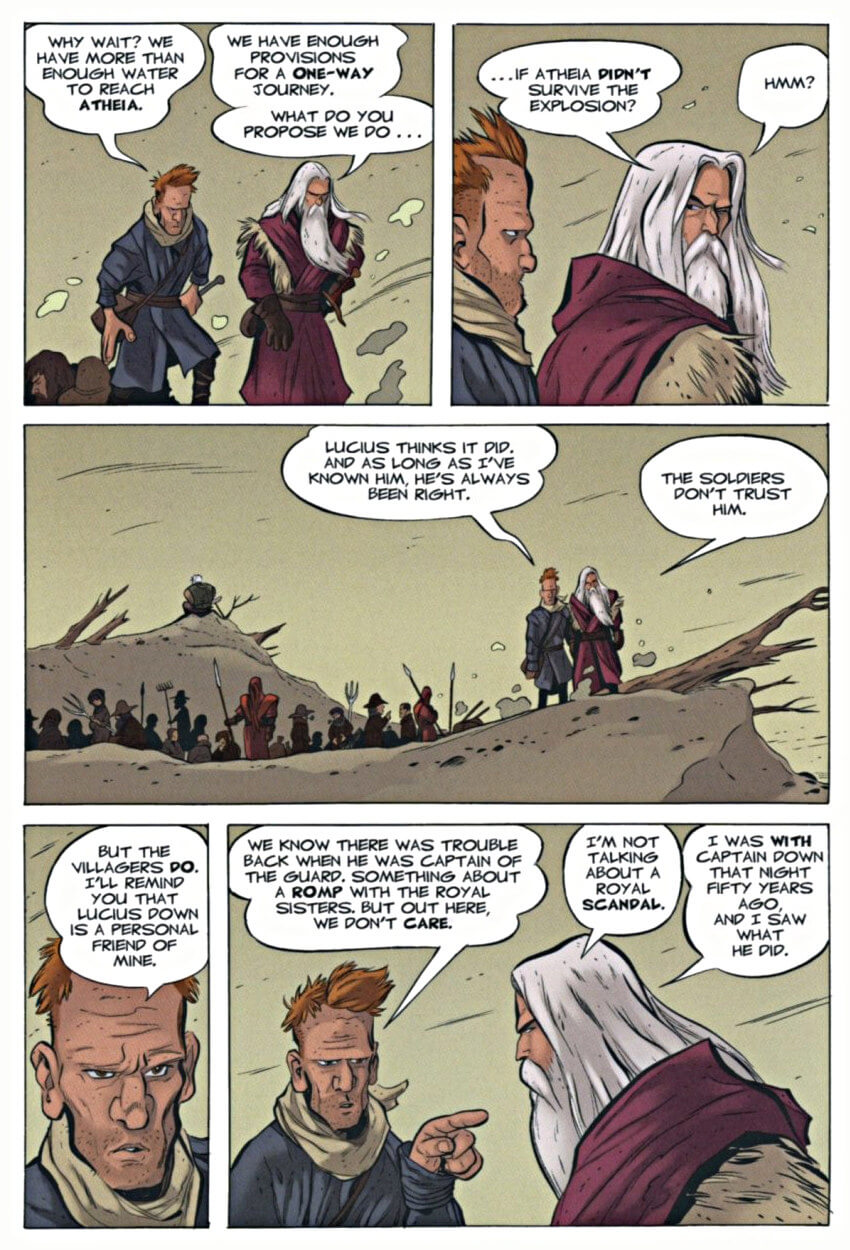 page 2 of bone 8 treasure hunters graphic novel