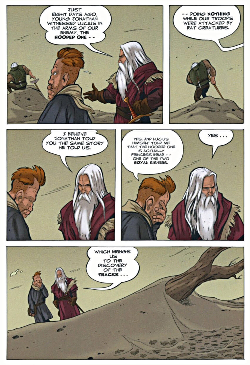 page 4 of bone 8 treasure hunters graphic novel