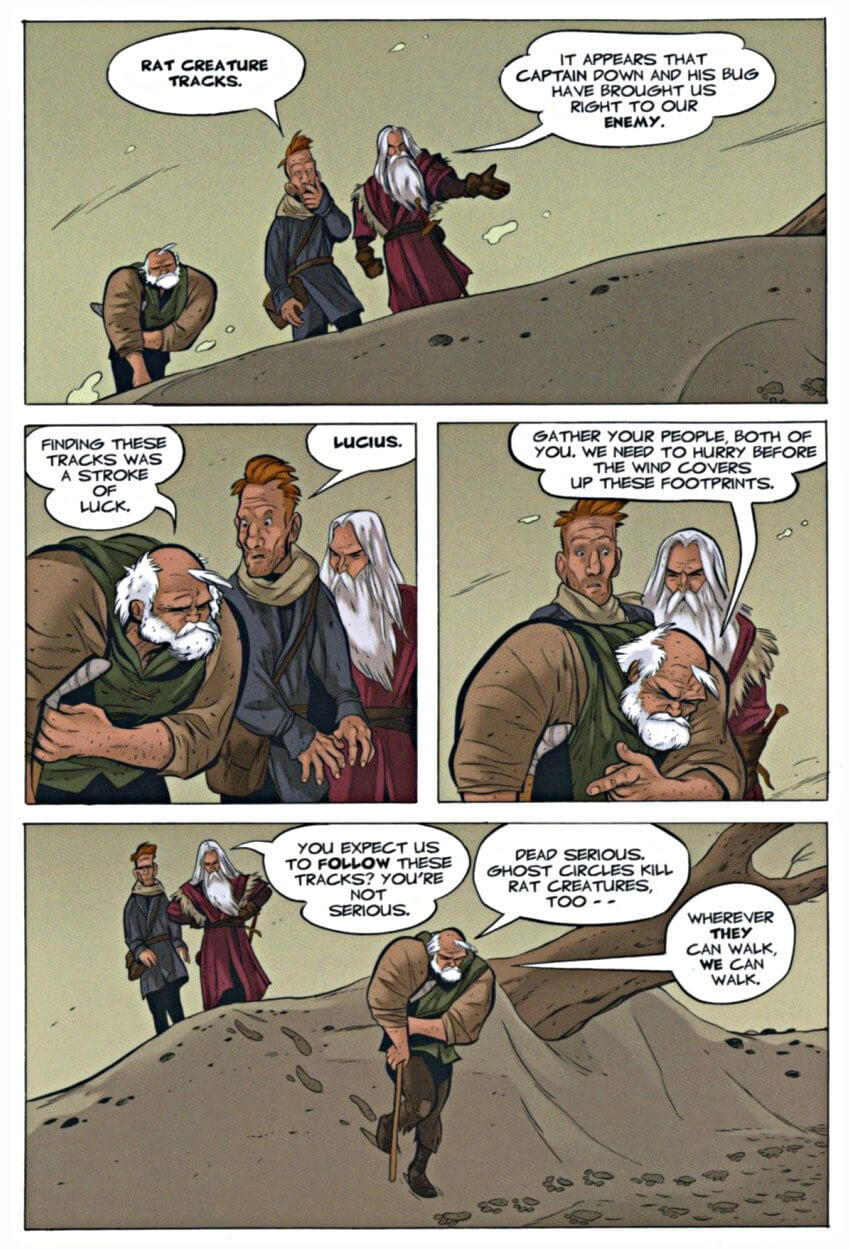 page 5 of bone 8 treasure hunters graphic novel