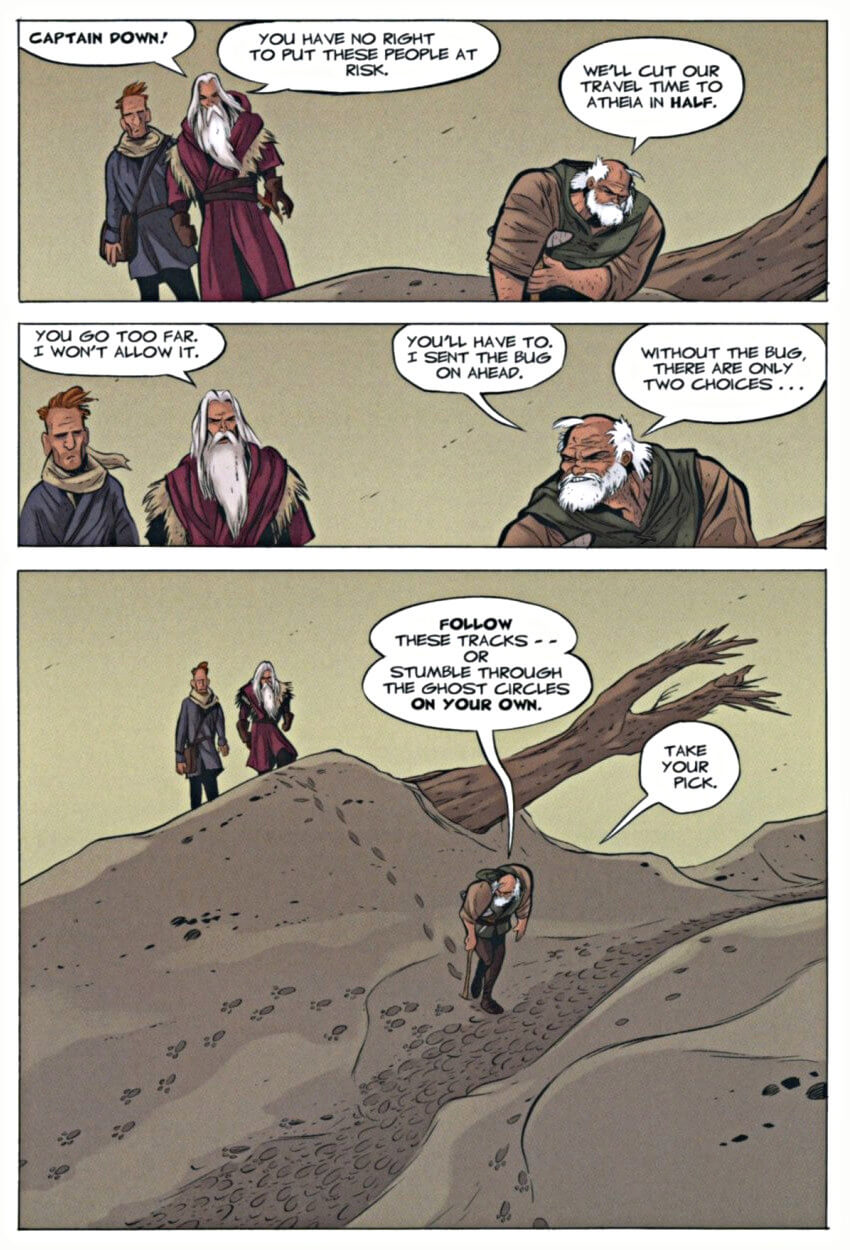 page 6 of bone 8 treasure hunters graphic novel