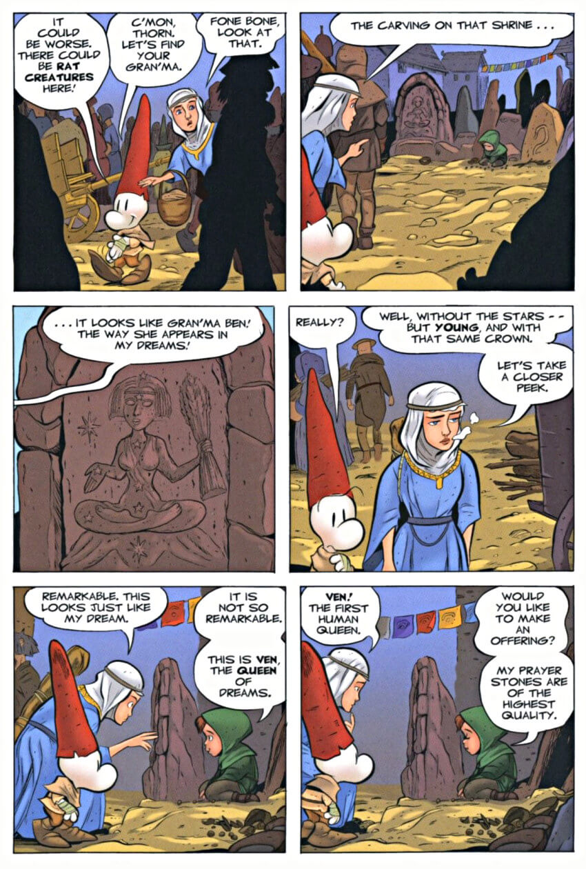page 14 of bone 8 treasure hunters graphic novel