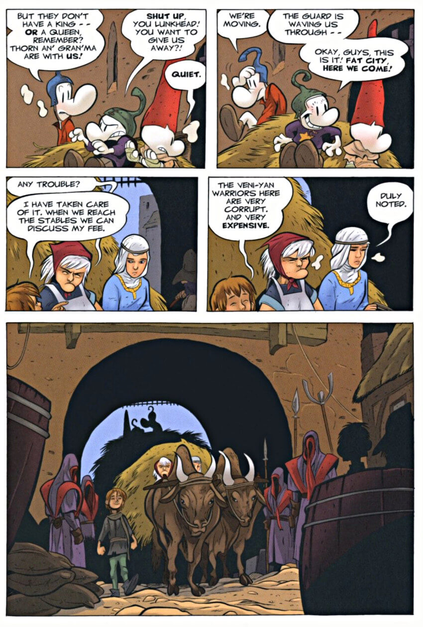 page 23 of bone 8 treasure hunters graphic novel