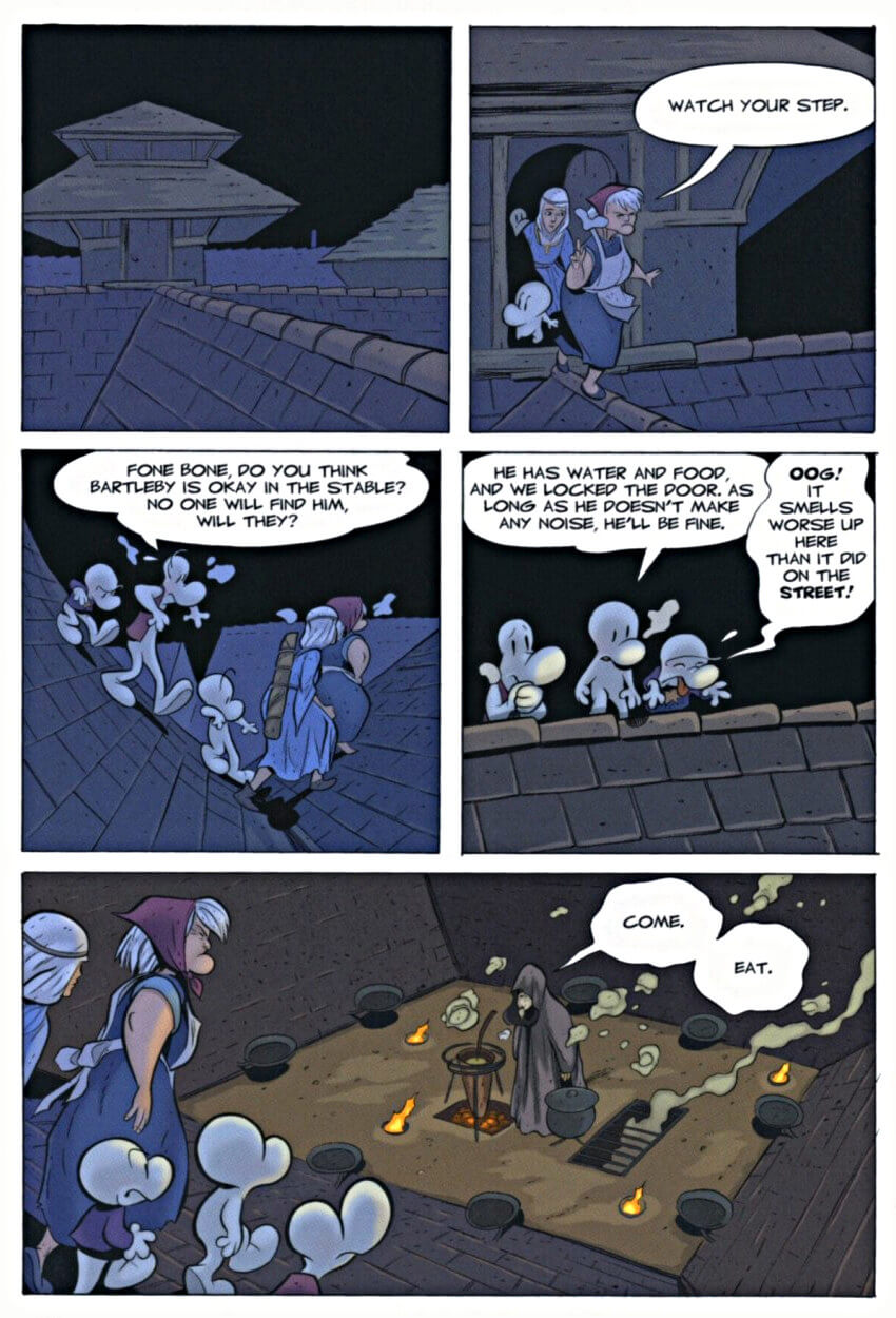 page 25 of bone 8 treasure hunters graphic novel