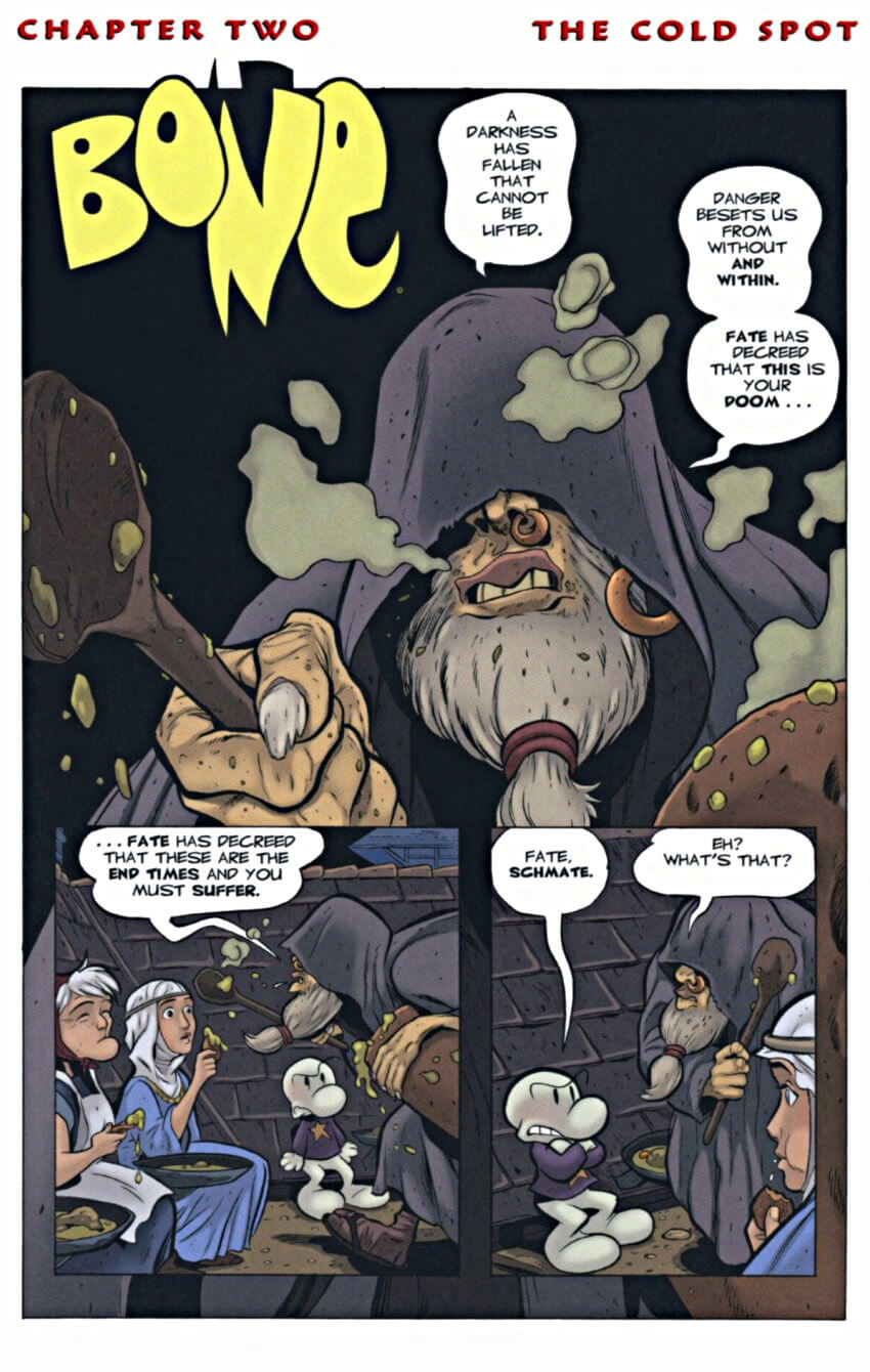 page 27 of bone 8 treasure hunters graphic novel